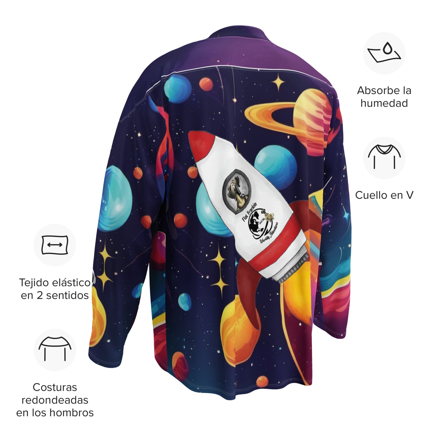 Recycled hockey fan jersey