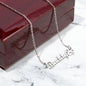 PAW PRINT NAME NECKLACE