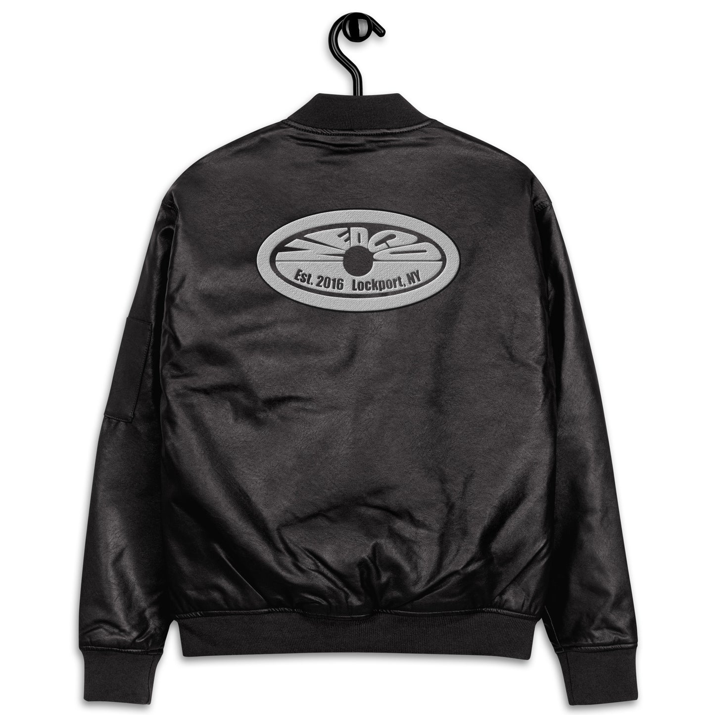 Leather Bomber Jacket