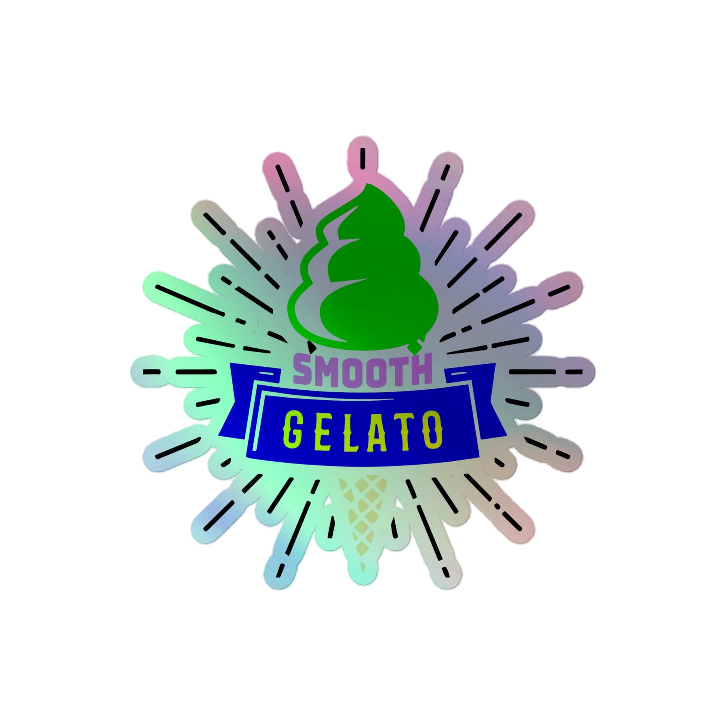 Holographic stickers