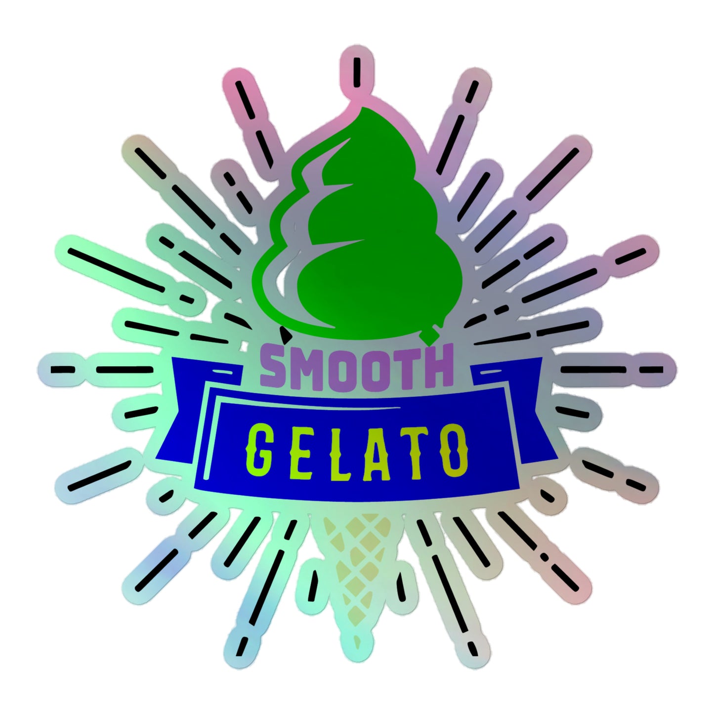 Holographic stickers