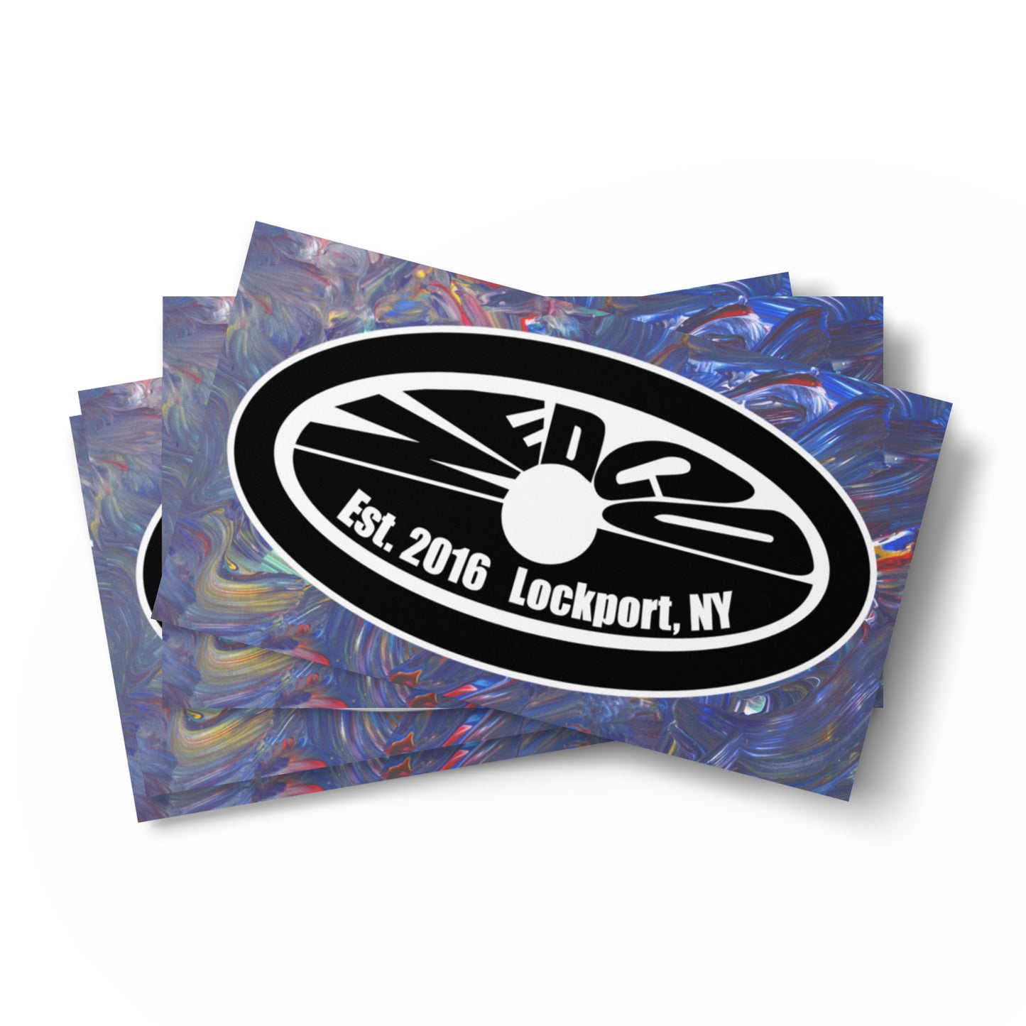 Set of business cards