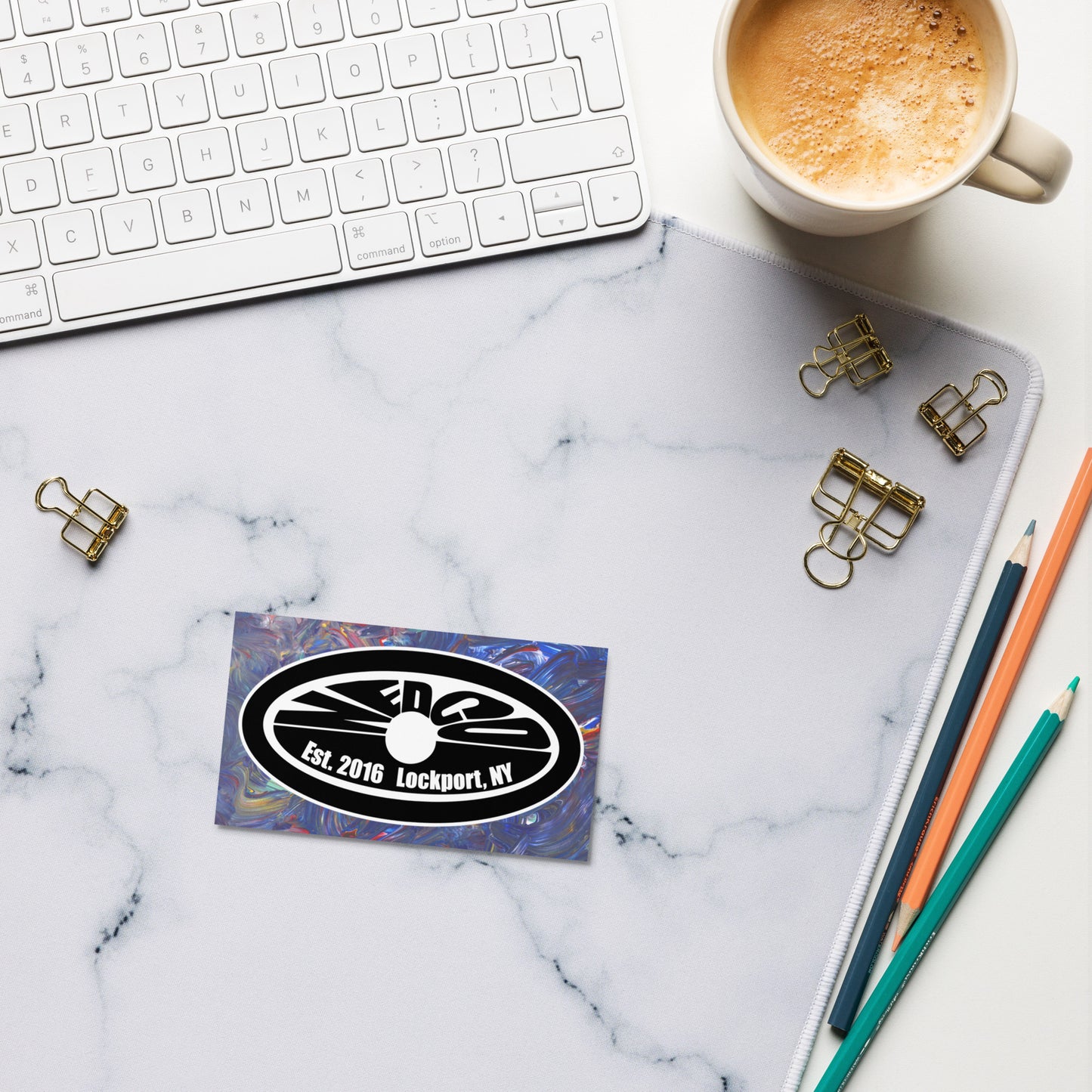 Set of business cards