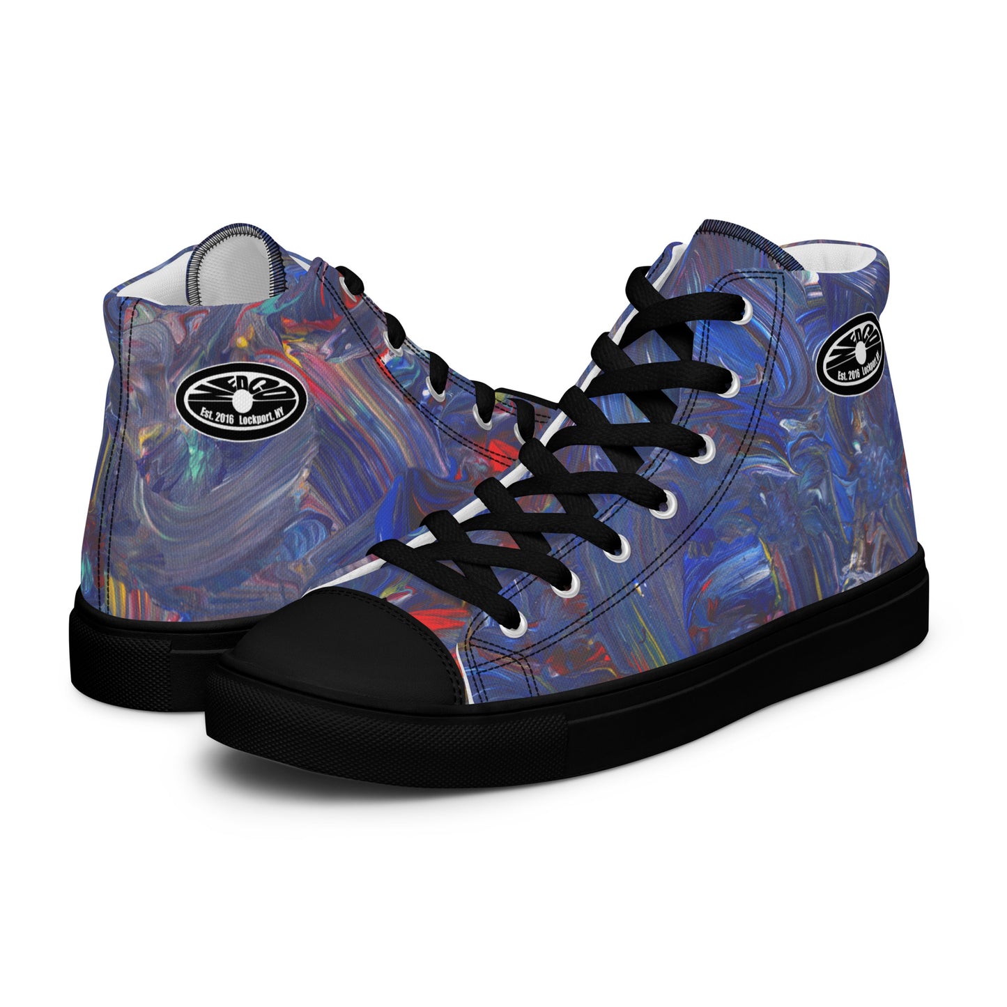 Women’s high top canvas shoes