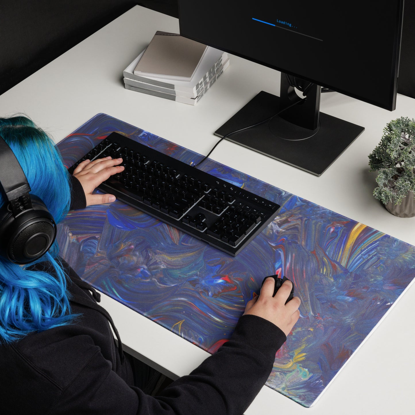 Gaming mouse pad