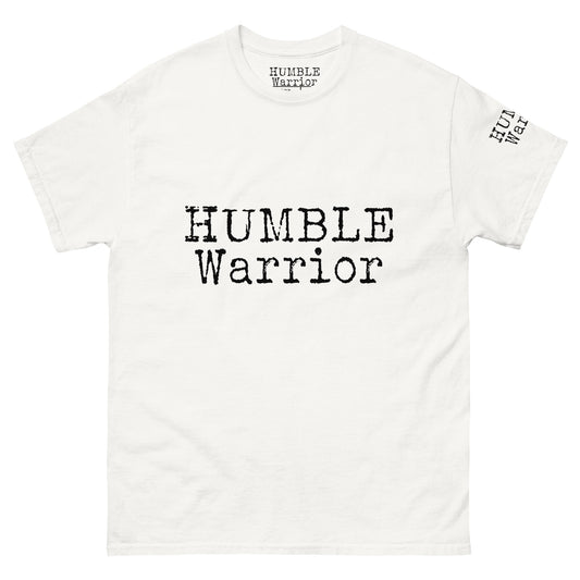 Humble Warrior White T Shirt